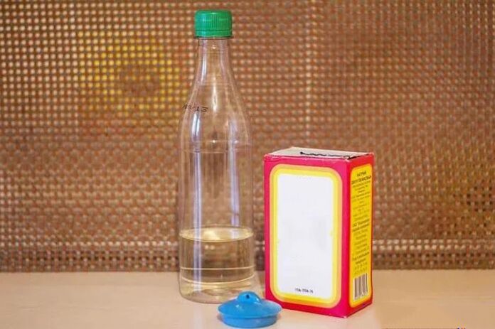 Refresco e vinagre para aumentar un membro