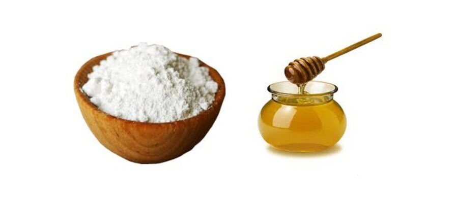 Bicarbonato de sodio e mel para a ampliación do pene